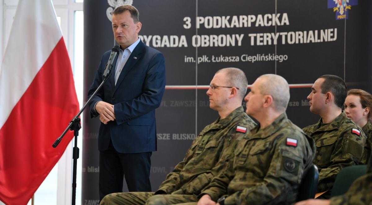 Mariusz Błaszczak: 15,5 tys. wniosków złożonych przez kandydatów do służby wojskowej