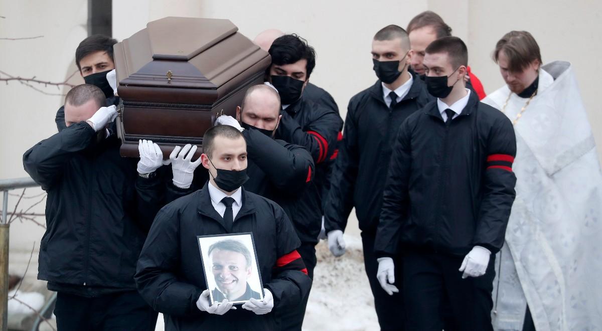 Rosja. Pogrzeb Nawalnego. ISW: Kreml pozwolił na antywojenne hasła, by nie wywołać większego oburzenia