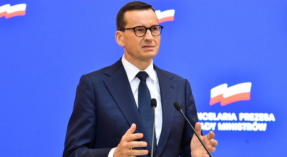 Premier Morawiecki: rząd przyjął ambitny budżet na trudne czasy