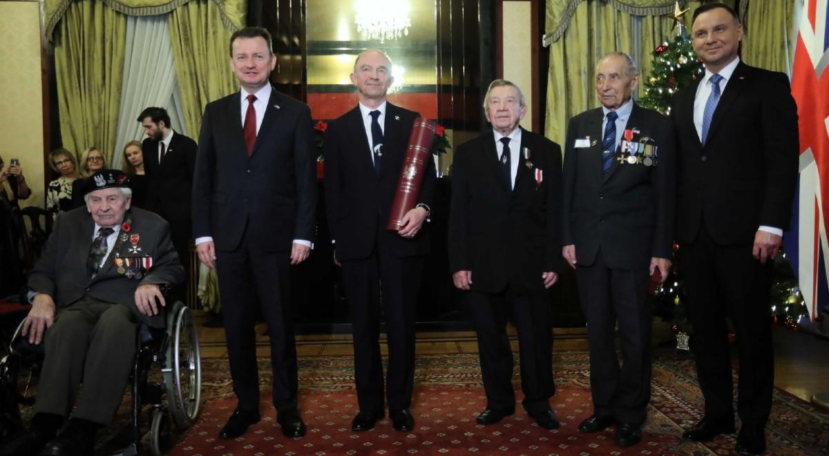 Prezydent odznaczył pilotów polskich dywizjonów RAF. "Dziękujemy za bohaterstwo"