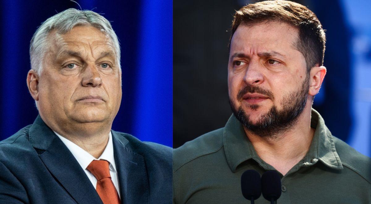 Zełenski spotka się z Orbanem? "Ukraina i Węgry zrobiły wielki krok"