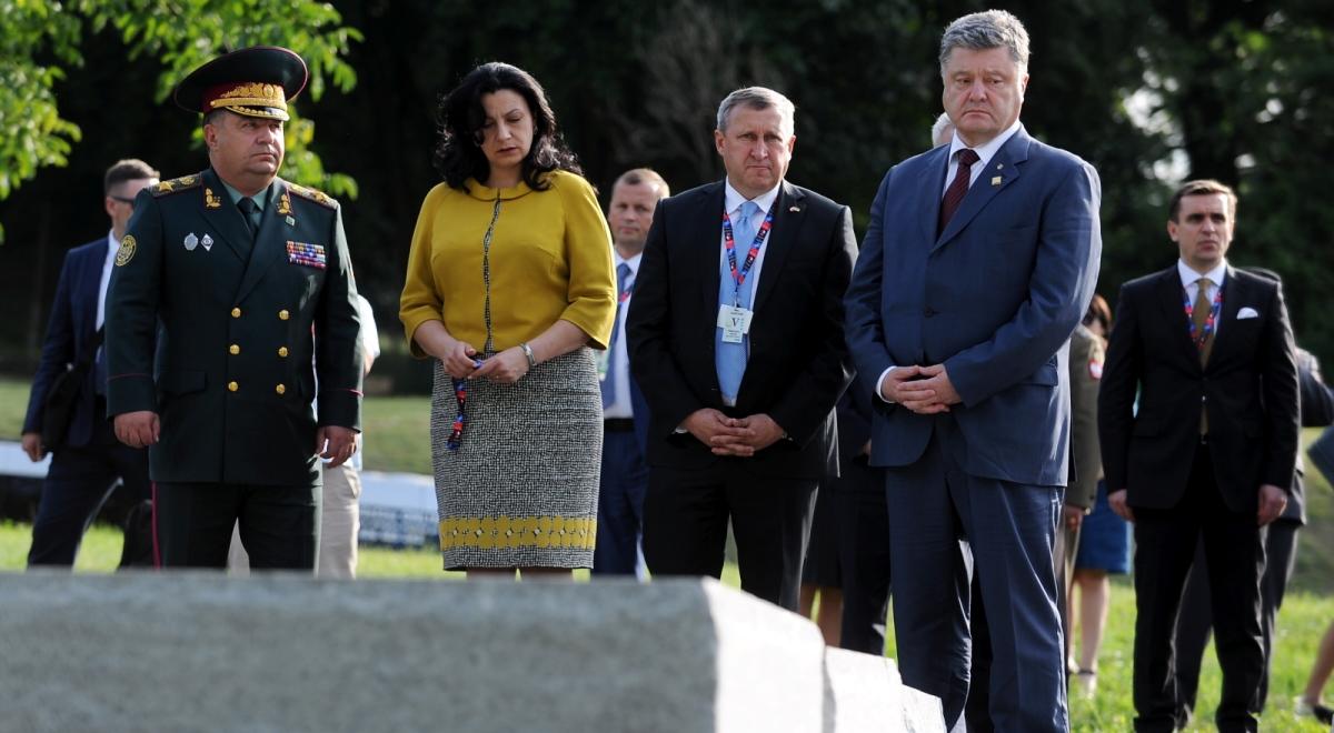Prezydent Ukrainy oddał hołd ofiarom rzezi wołyńskiej