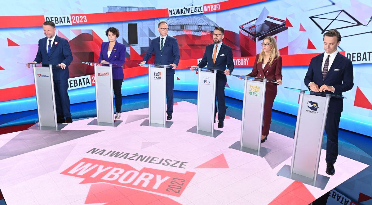 Debata "Najważniejsze wybory" Polskiego Radia 24 i "Super Expressu". Tak odpowiadali politycy