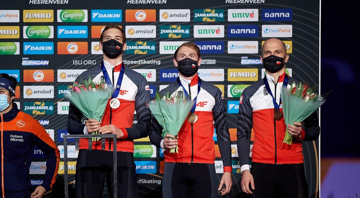 ME w łyżwiarstwie szybkim: sukces polskich sprinterów w Holandii. "Niesamowita chwila"