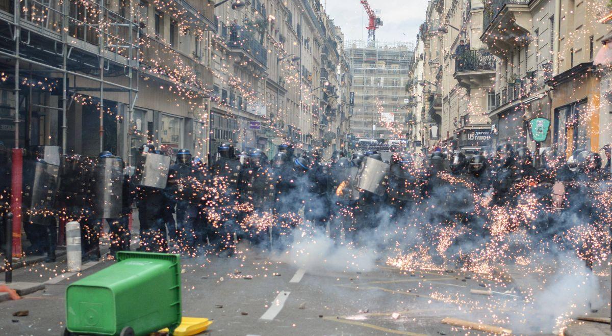 Nie ustają protesty przeciwko reformie emerytalnej we Francji. Na ulice wyszło prawie milion osób