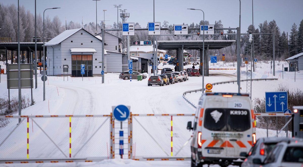 "Zagrożenie bezpieczeństwa kraju". Finlandia zamknęła wszystkie przejście na granicy z Rosją