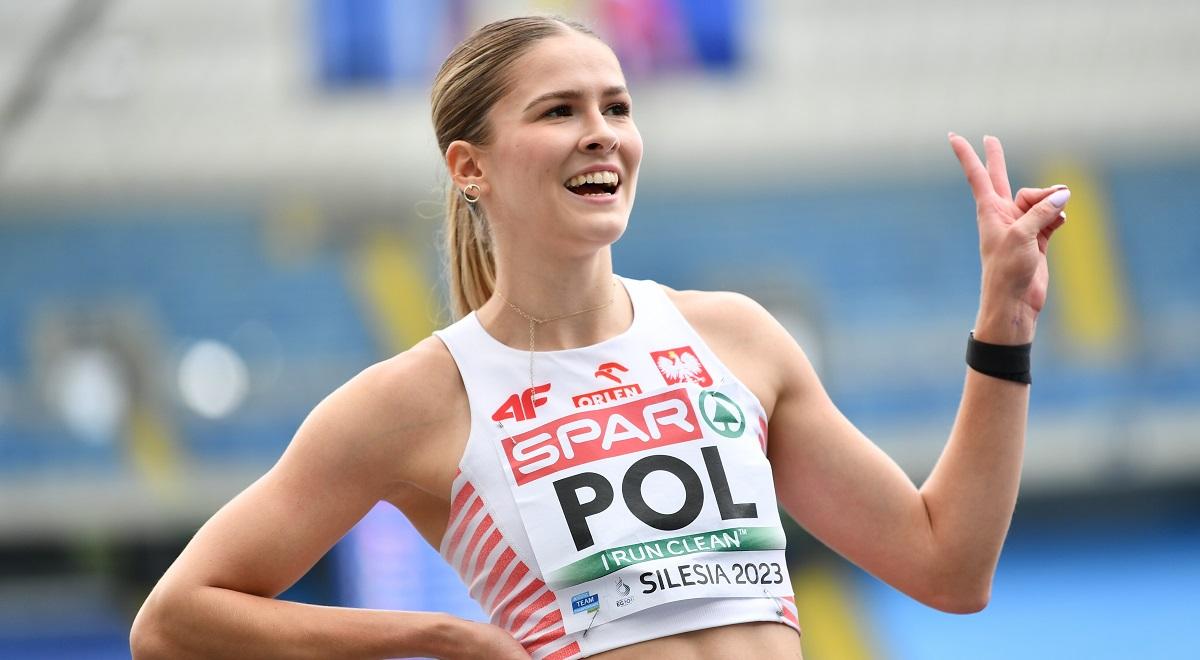 Igrzyska Europejskie 2023: Pia Skrzyszowska najszybsza na 100 m przez płotki! Taniec radości na mecie