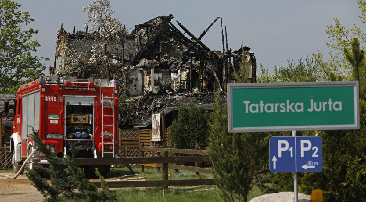 Spłonęło gospodarstwo agroturystyczne w Kryszynianach na Podlasiu, turyści zdołali uciec