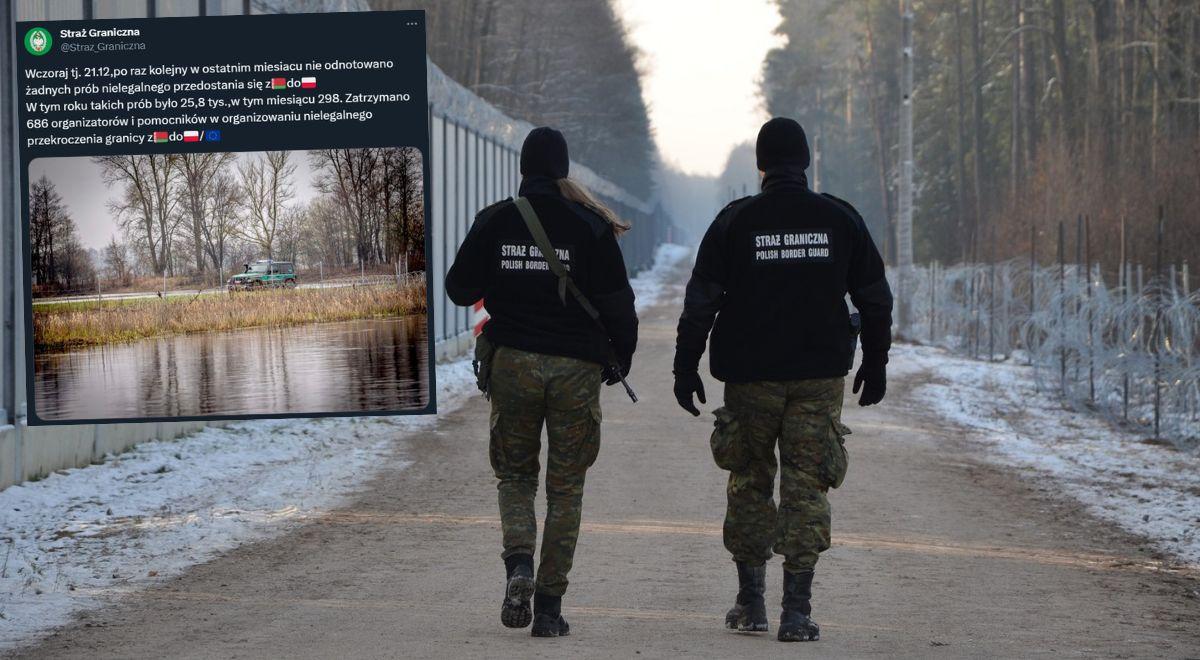 Sytuacja na granicy z Białorusią. SG podała nowe informacje