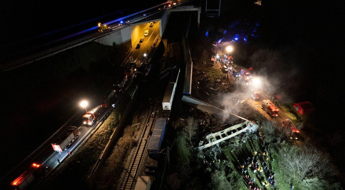 Katastrofa w Grecji. Zderzyły się dwa pociągi. Dziesiątki ofiar