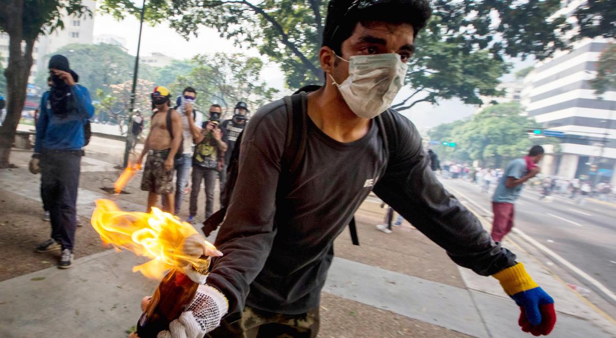 Zamieszki w Wenezueli. "Tam jest po prostu bieda"