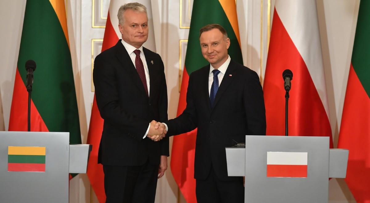 "Polska i Litwa są najtrwalszymi sojusznikami Ukrainy". Prezydenci mówią jednym głosem