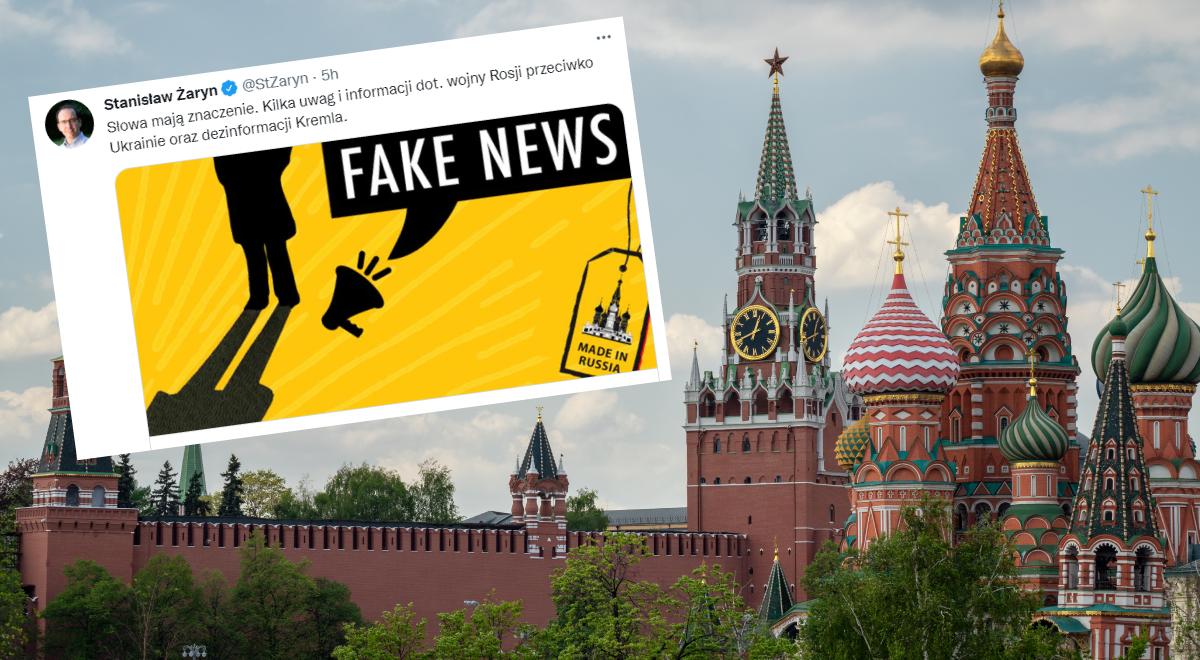 Jak Kreml "rozgrywa" Zachód swoją propagandą? Żaryn: wojna informacyjna nabiera tempa