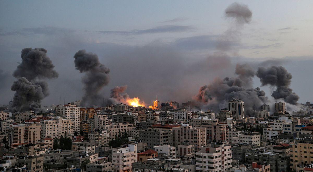 Izraelskie lotnictwo zaatakowało ponad 200 celów w Strefie Gazy. "Ofensywa będzie się nasilać"