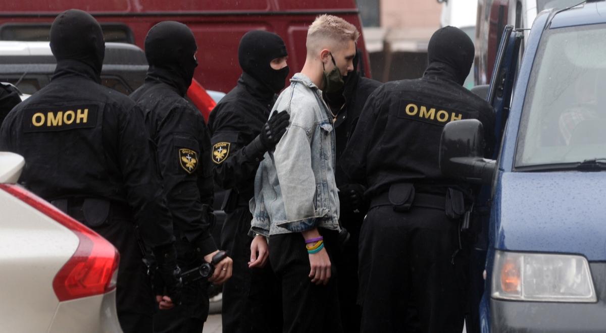Białoruskie władze bronią swoich działań: protestujący złamali przepisy dotyczące zgromadzeń