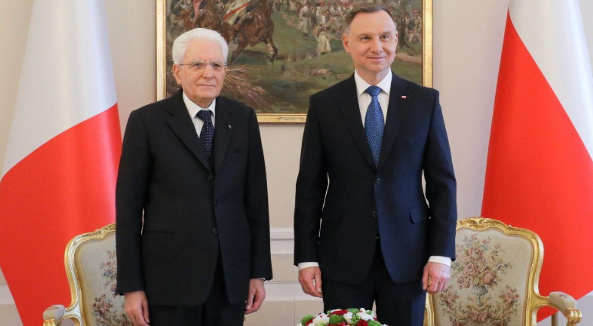 Prezydent Włoch deklaruje pełne wsparcie Ukrainy. "Wszyscy jesteśmy przerażeni okrucieństwem Rosjan"