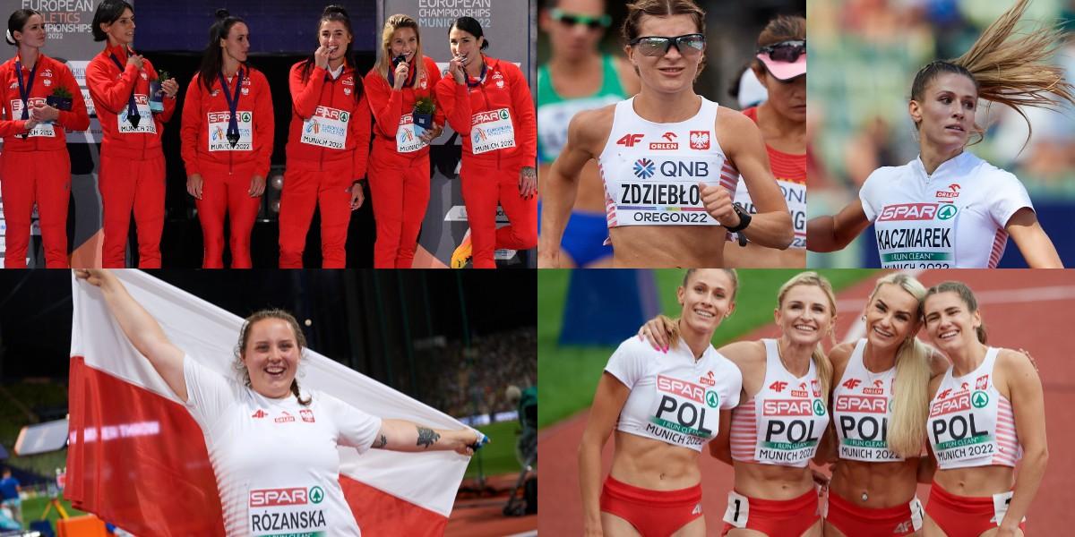 Lekkoatletyczne ME: 12 medali Polek. Panie w Monachium powołały Polski Związek Lekkich Atletek