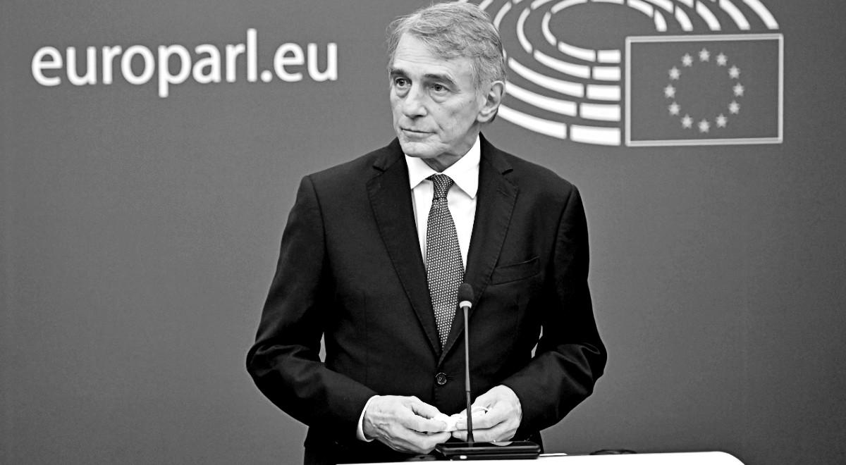 Nie żyje szef Parlamentu Europejskiego David Sassoli. Miał 65 lat