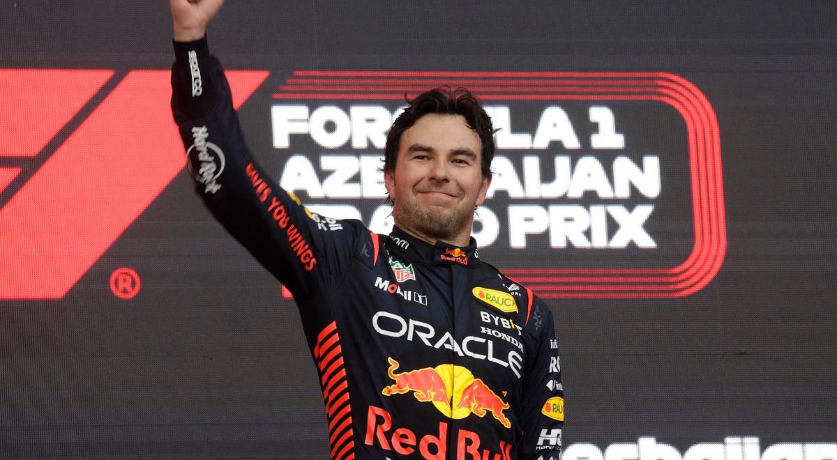 Formuła 1: Sergio Perez najszybszy w Baku. Drugie miejsce Verstappena