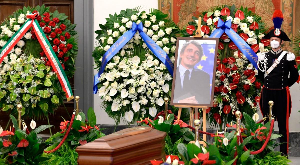 W Rzymie odbyły się uroczystości pogrzebowe Davida Sassolego. "Roztaczał atmosferę empatii"
