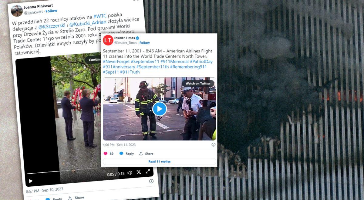 22. rocznica zamachu na World Trade Center. Nowy Jork oddał hołd ofiarom