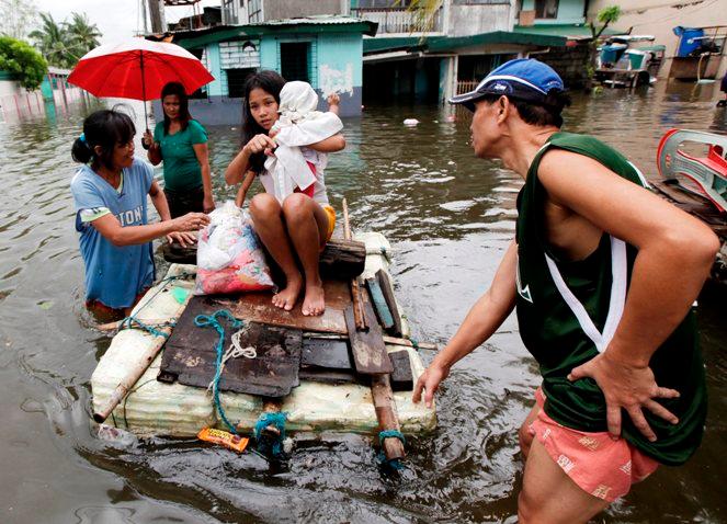 Tajfun paraliżuje życie mieszkańców Azji