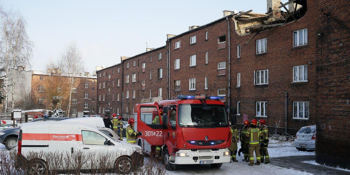 Katowice: wybuch gazu w kamienicy. Kilka osób spędzi noc w lokalach zapewnionych przez miasto