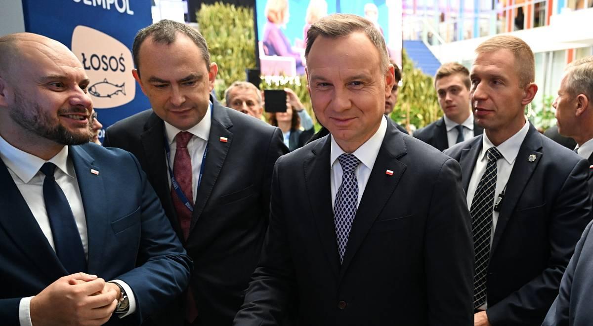 Prezydent Duda: przewidywany wzrost gospodarczy Polski jest wciąż optymistyczny, nadrabiamy dystans