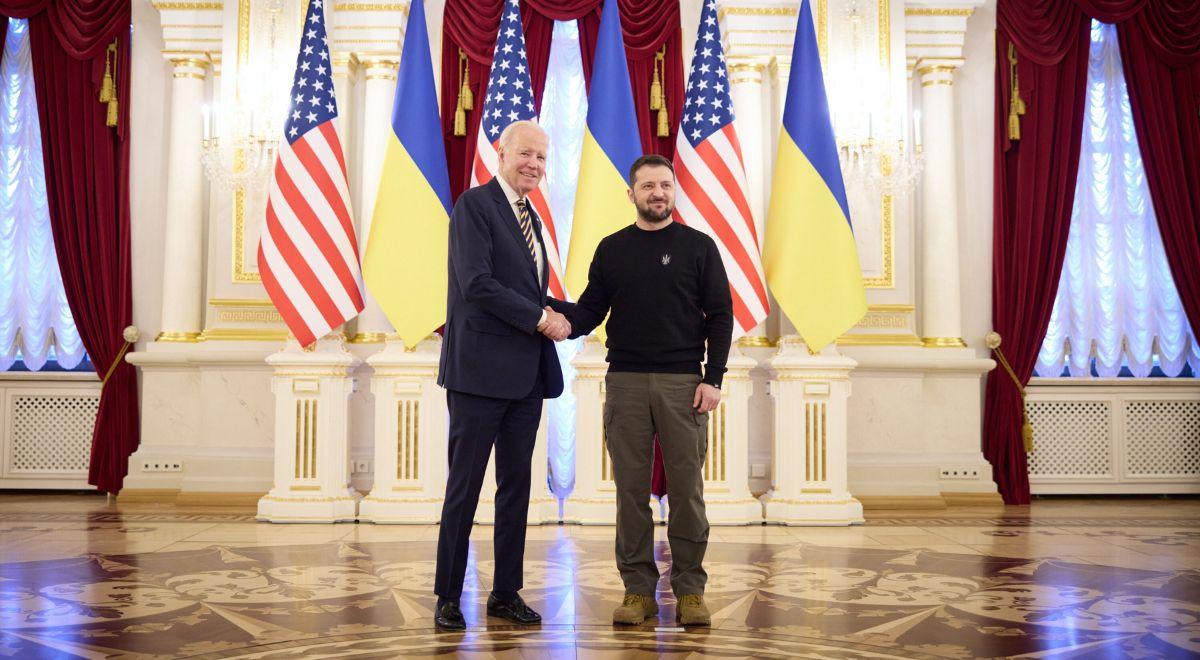 Biden w Kijowie. Prof. Madajczyk: przekazanie Ukrainie broni o dalszym zasięgu było jednym z istotniejszych tematów