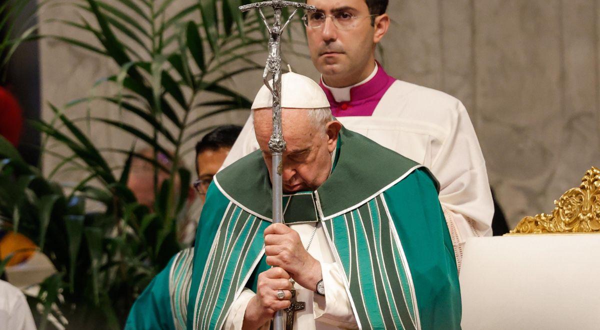 Papież wezwał do modlitwy za cierpiących z powodu wojen. "Nie zapominajmy o umęczonej Ukrainie, Palestynie, Izraelu"