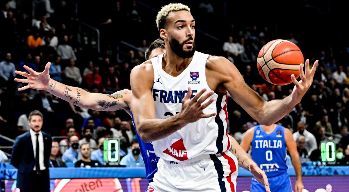 Eurobasket 2022: Francja - Włochy. Zacięty mecz wyłonił rywala Polaków w półfinale 
