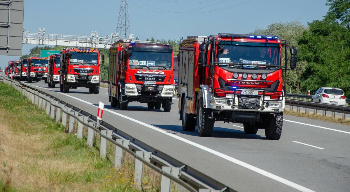 Tysiące hektarów francuskich lasów w ogniu. Polscy strażacy ruszają na pomoc