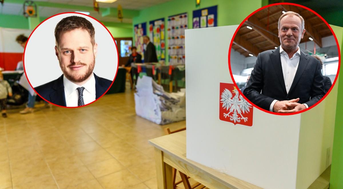 Tusk mówi o "fałszowaniu wyborów". Cieszyński: Centralny Rejestr Wyborców nie pozwala na fałszerstwa