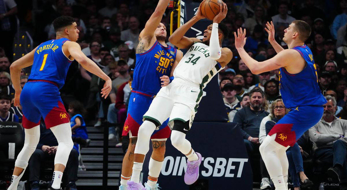 NBA: Jokić z Antetokounmpo na remis, ale Nuggets lepsi od Bucks 