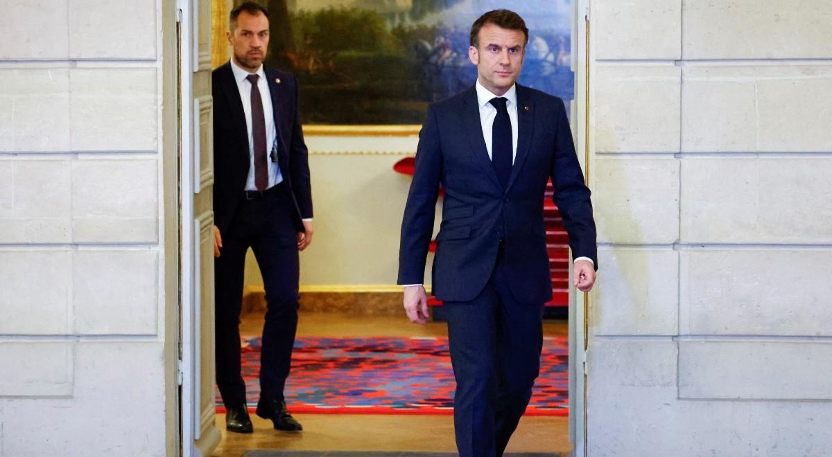 Macron mówił o wysłaniu wojsk NATO do Ukrainy. Niemieckie media: przekracza czerwoną linię