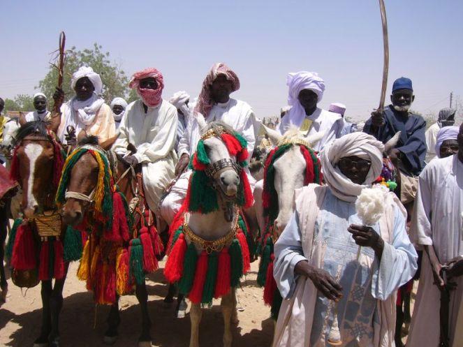Delegacja plemienna w Czadzie