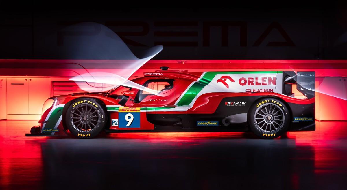Polsko-włoskie barwy Prema Orlen Team. Takim samochodem Robert Kubica pojedzie w WEC i 24h Le Mans