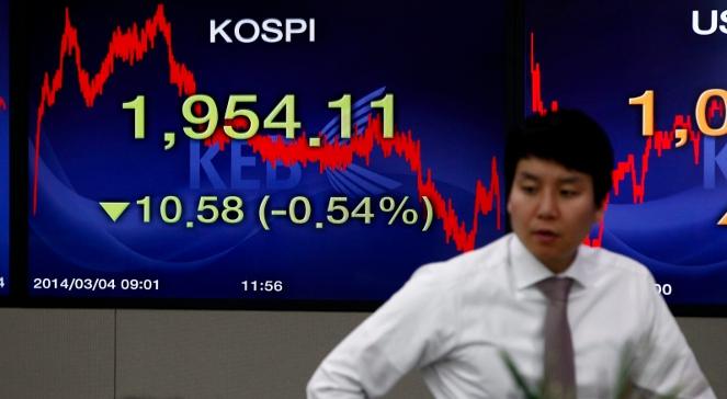Spadki na Wall Street, inwestorzy obawiają się sytuacji na Ukrainie