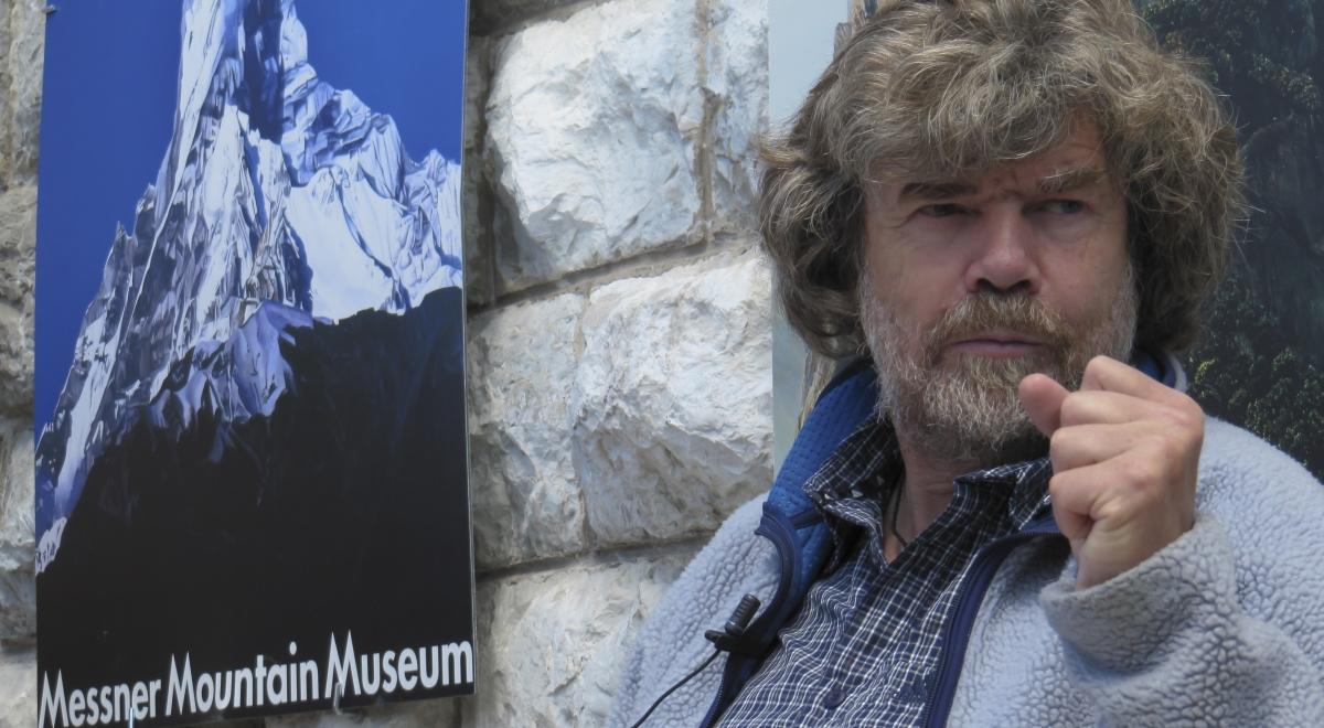Messner dosadnie o współczesnym wspinaniu. "To większe ułatwienie niż korzystanie z tlenu"