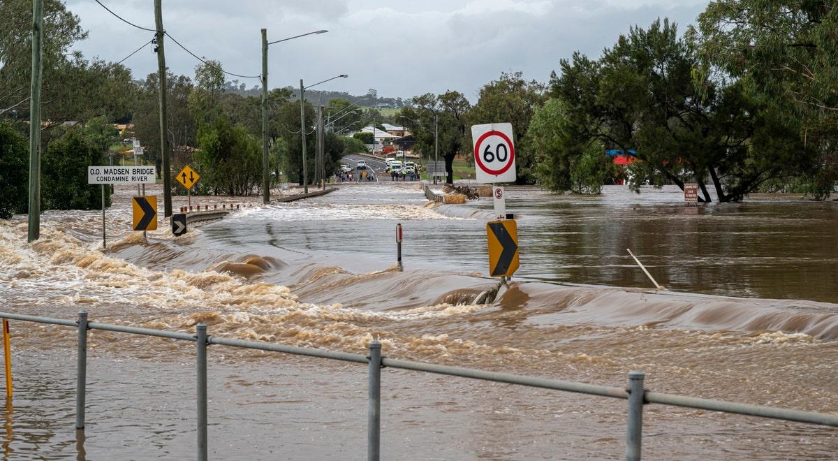 Powodzie w Australii. Zniszczone regiony odpowiadające za produkcję żywności