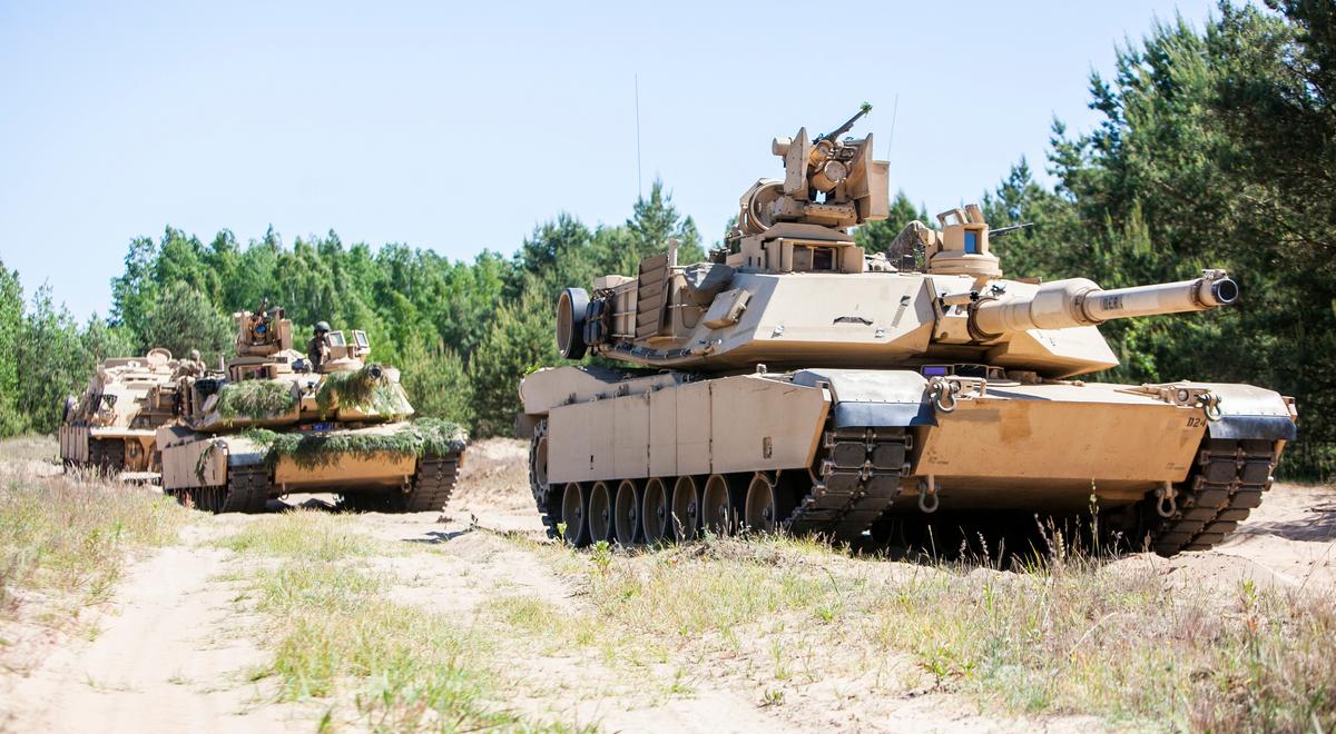 Poznaj czołgi Abrams zakupione przez Polskę. Trafią do nas w najnowszej wersji