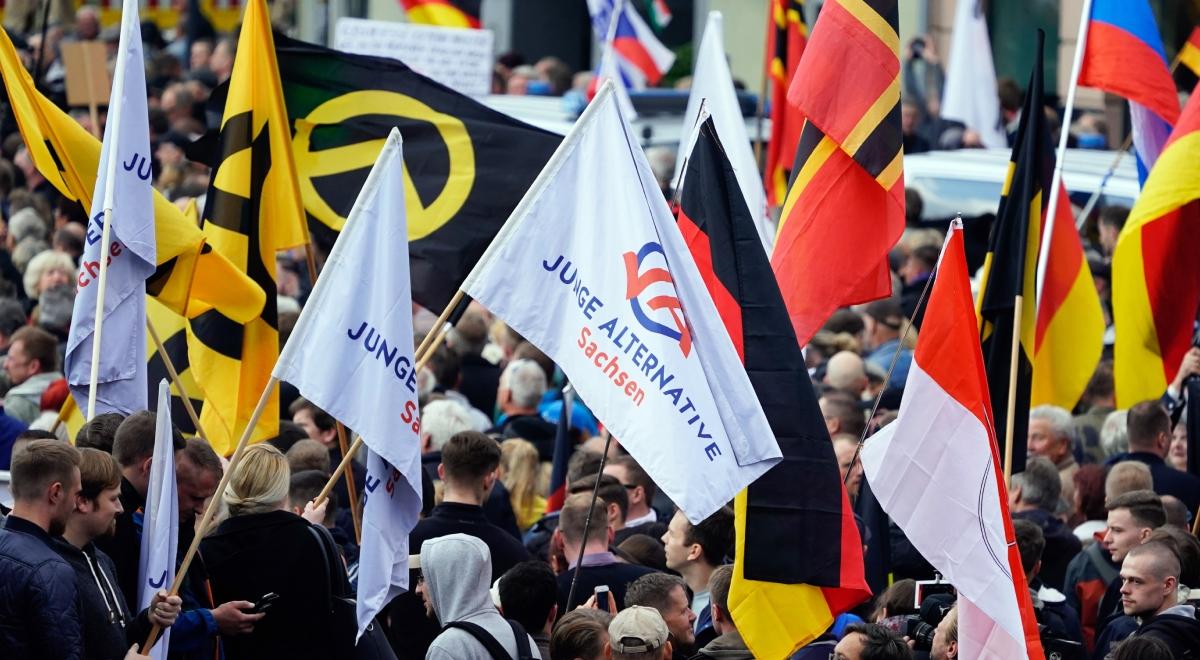Junge Alternative z Brandenburgii uznana za organizację ekstremistyczną. "Stanowi zagrożenie dla młodzieży"