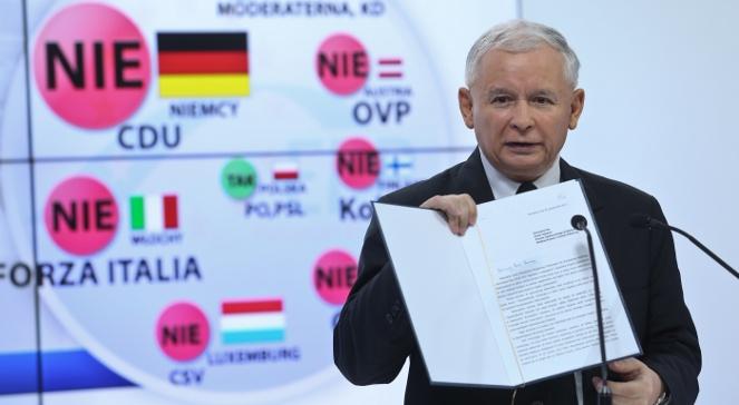 Kaczyński pisze listy do Wielkiej Brytanii