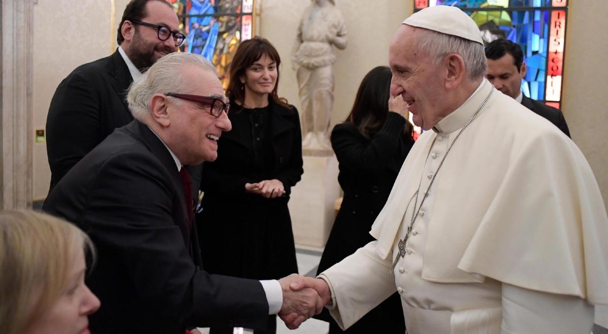 Martin Scorsese odwiedził papieża Franciszka 