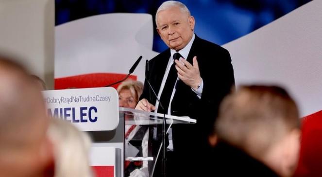 Jarosław Kaczyński w Mielcu: łagodzimy skutki inflacji i pomagamy Polakom