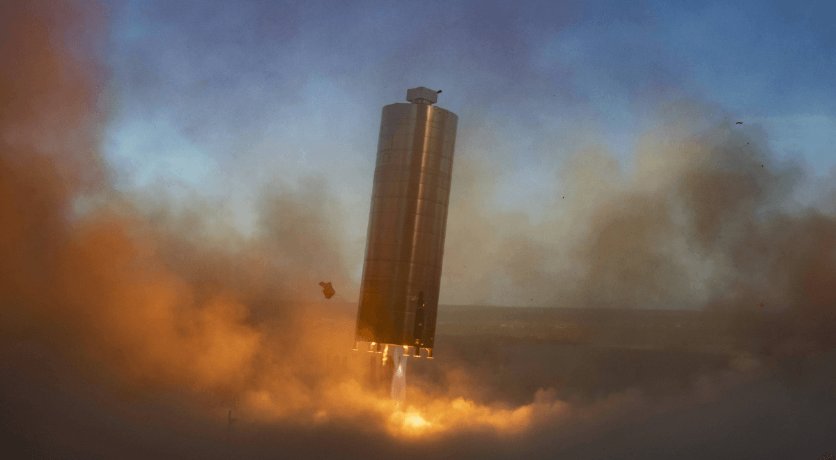 Eksplozja prototypowej rakiety Starship podczas lądowania. Na pokładzie nie było załogi