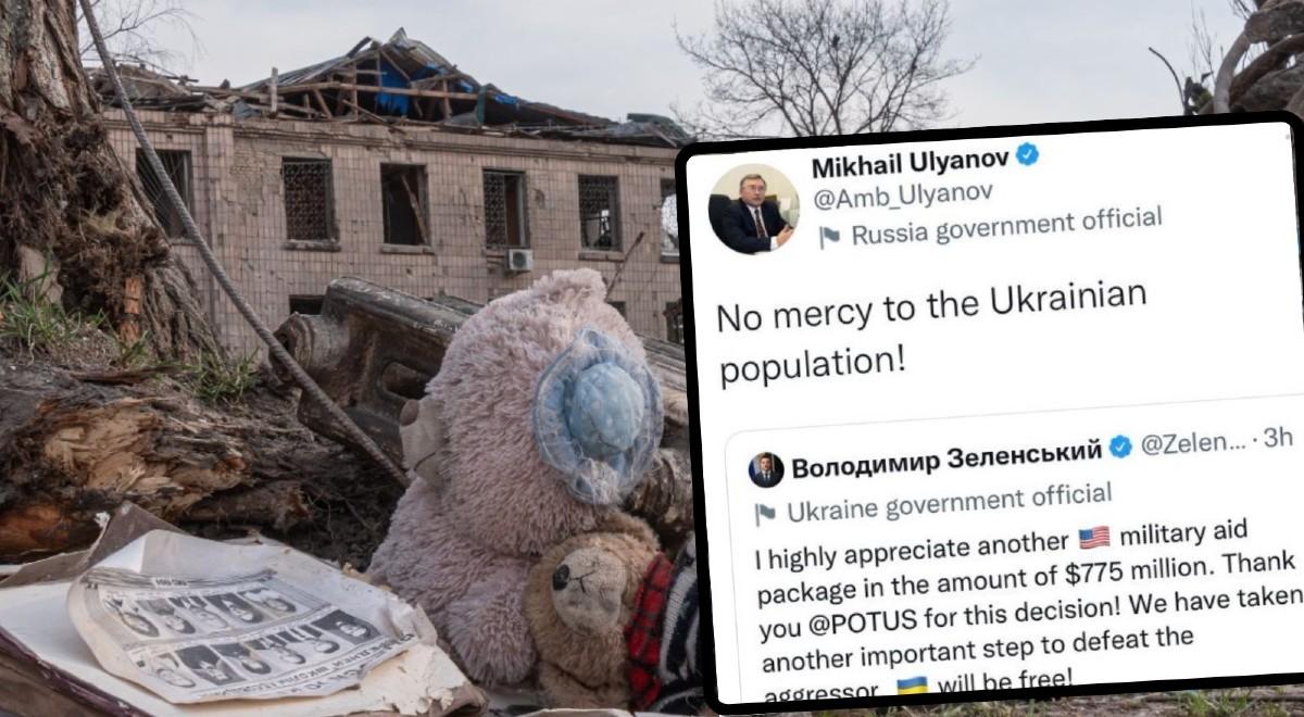 "Żadnej litości dla ludności ukraińskiej". Skandaliczne słowa rosyjskiego urzędnika, MSZ Ukrainy reaguje