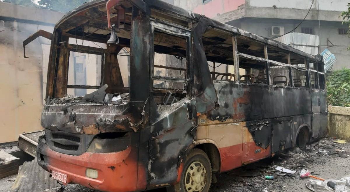 Brutalny atak w Nigerii. Pasażerowie autobusu zostali spaleni żywcem