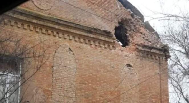 Ukraina: Rosjanie zbombardowali zabytkową synagogę