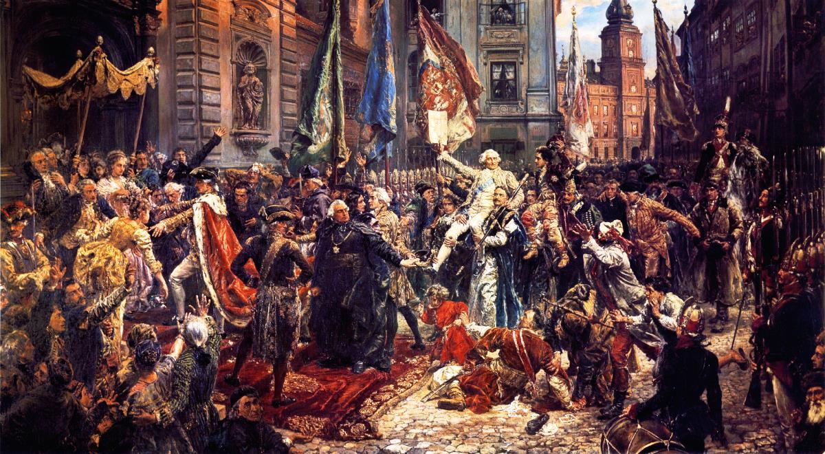 "Konstytucja 3 Maja 1791 roku" Jana Matejki. Prof. Miziołek: to malarski poemat